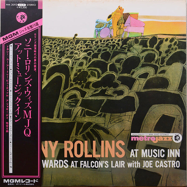 Sonny Rollins / Teddy Edwards With Joe Castro : Sonny Rollins At Music Inn / Teddy Edwards At Falcon's Lair (LP, Album, RE)