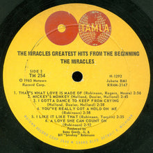 Carica l&#39;immagine nel visualizzatore di Gallery, The Miracles : Greatest Hits From The Beginning (2xLP, Comp, Mono, Ind)
