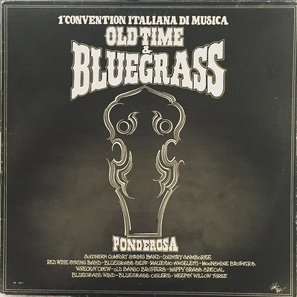 Various : 1° Convention Italiana Di Musica Old-Time & Bluegrass (LP, Album)