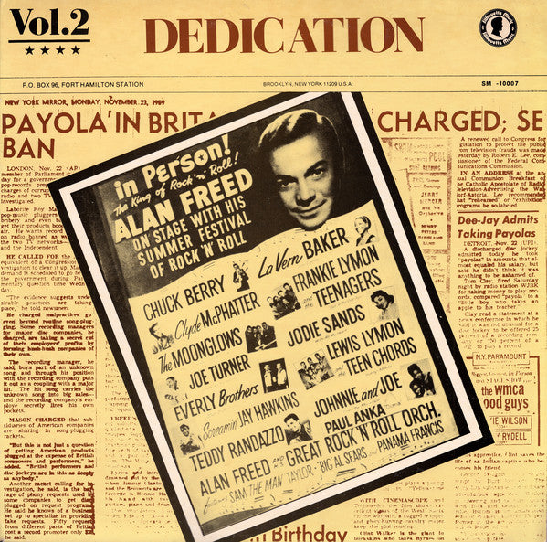 Various : Dedication Vol.2 (LP, Comp)
