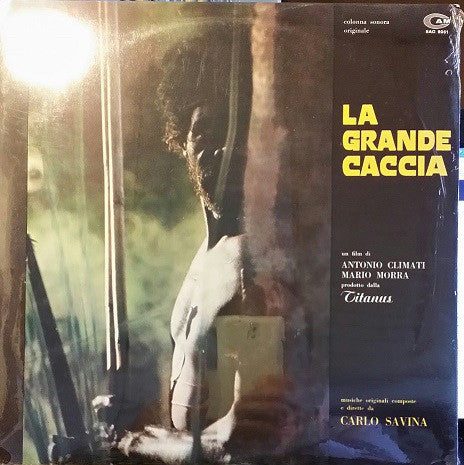 Carlo Savina : La Grande Caccia (Colonna Sonora Originale) (LP, Album)