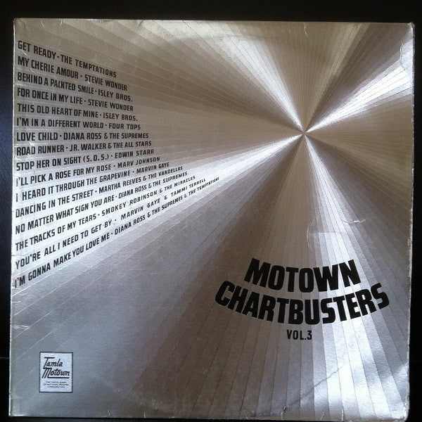 Various : Motown Chartbusters Vol. 3 (LP, Album, Comp)
