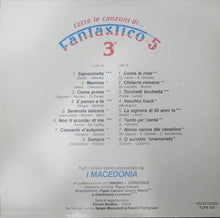 Carica l&#39;immagine nel visualizzatore di Gallery, I Macedonia : Tutte Le Canzoni Di Fantastico 5 - 3° (LP, Comp)
