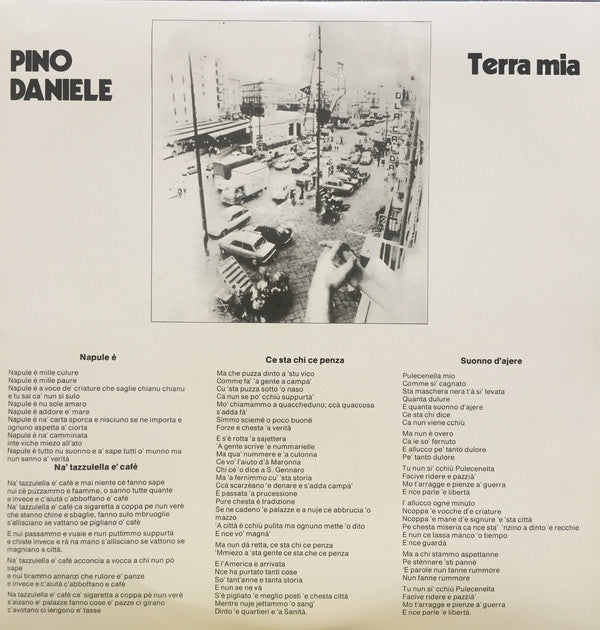 Pino Daniele - Terra Mia (LP, Album, RE) (Mint (M))