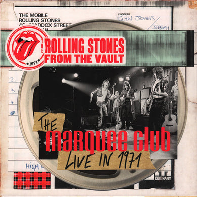 The Rolling Stones : The Marquee Club (Live In 1971) (LP, Album + DVD-V, Multichannel, NTSC, PAL, Reg)