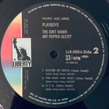Carica l&#39;immagine nel visualizzatore di Gallery, Chet Baker &amp; Art Pepper : Playboys (LP, Album, Mono, RE)
