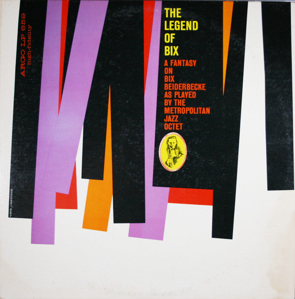 The Metropolitan Jazz Octet : The Legend Of Bix (LP, Album, Mono)