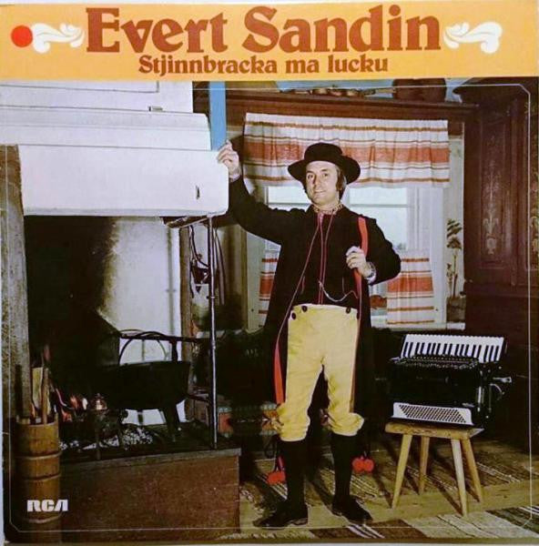 Evert Sandin : Stjinnbracka Ma Lucku (LP, Album)