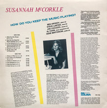 Carica l&#39;immagine nel visualizzatore di Gallery, Susannah McCorkle : How Do You Keep The Music Playing? (LP, Album)
