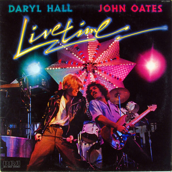 Daryl Hall & John Oates : Livetime (LP, Album)