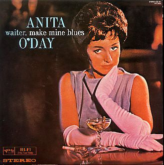 Anita O'Day : Waiter, Make Mine Blues (LP, Album, RE)
