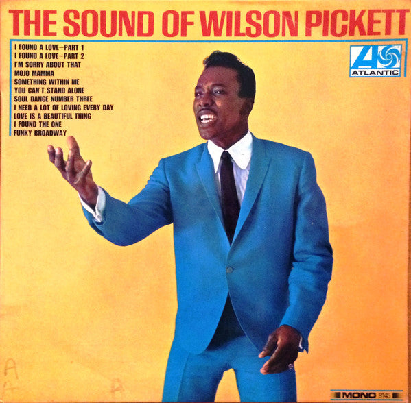 Wilson Pickett : The Sound Of Wilson Pickett (LP, Album, Mono)