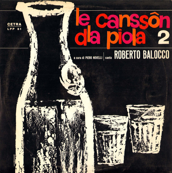 Roberto Balocco : Le Canssòn Dla Piola 2 (LP, Album)