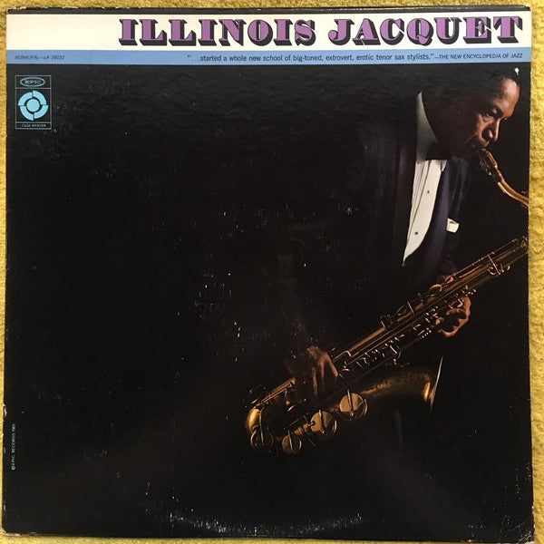 Illinois Jacquet : Illinois Jacquet (LP, Album, Mono)