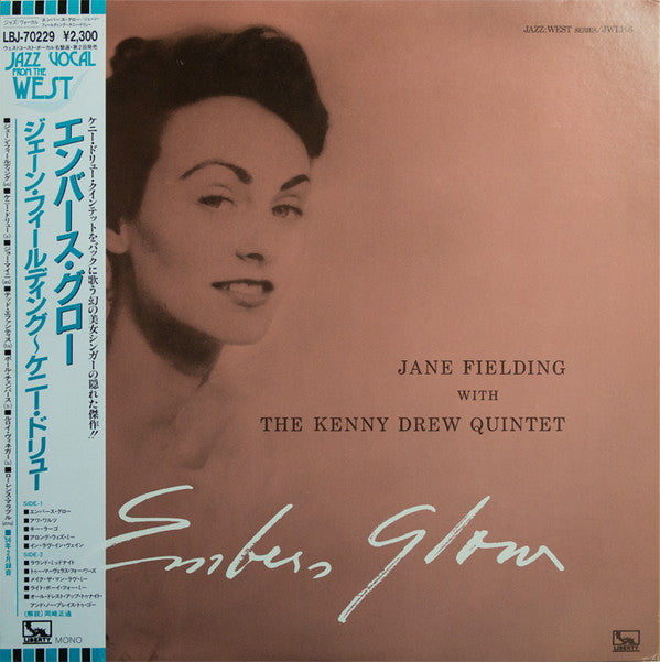 Jane Fielding With The Kenny Drew Quintet* : Embers Glow (LP, Album, Mono, RE)