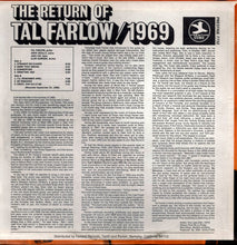Carica l&#39;immagine nel visualizzatore di Gallery, Tal Farlow : The Return Of Tal Farlow / 1969 (LP, Album, RE)
