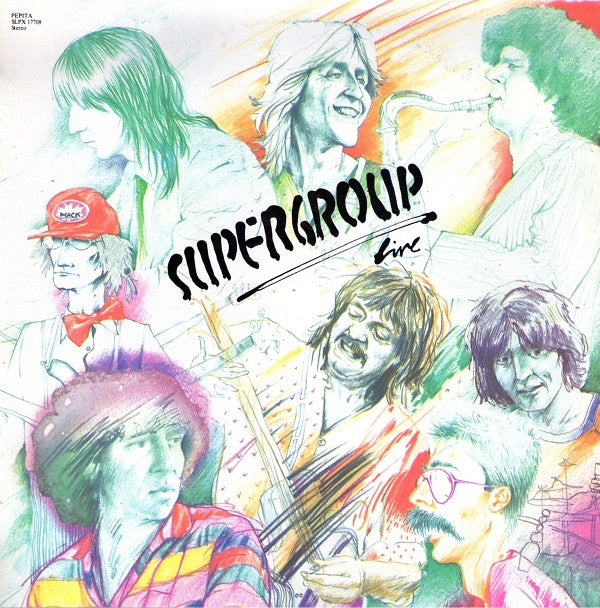 Supergroup (4) : Supergroup Live (LP, Album)