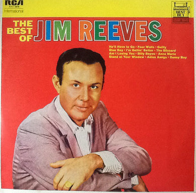 Jim Reeves : The Best Of Jim Reeves (LP, Comp, RE)