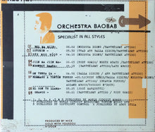 Carica l&#39;immagine nel visualizzatore di Gallery, Orchestra Baobab : Specialist In All Styles (CD, Album)
