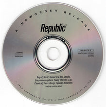 Carica l&#39;immagine nel visualizzatore di Gallery, New Order : Republic (CD, Album, RP)
