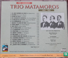 Carica l&#39;immagine nel visualizzatore di Gallery, Trio Matamoros : The Legendary Trio Matamoros  (CD, Comp)
