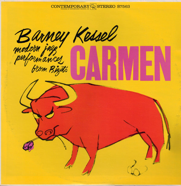 Barney Kessel : Modern Jazz Performances From Bizet's Carmen (LP, Album, RE)