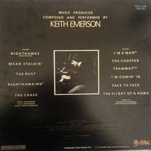 Carica l&#39;immagine nel visualizzatore di Gallery, Keith Emerson : Nighthawks - I Falchi Della Notte (Original Soundtrack) (LP, Album, ½ S)
