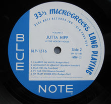 Carica l&#39;immagine nel visualizzatore di Gallery, Jutta Hipp : At The Hickory House Volume 2 (LP, Album, Mono, RE)
