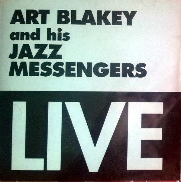 Art Blakey & The Jazz Messengers : Live (CD, Album)
