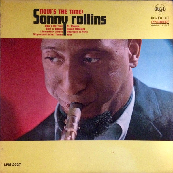 Sonny Rollins : Now's The Time! (LP, Album, Mono)