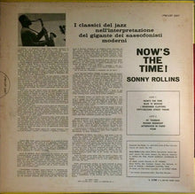 Carica l&#39;immagine nel visualizzatore di Gallery, Sonny Rollins : Now&#39;s The Time! (LP, Album, Mono)
