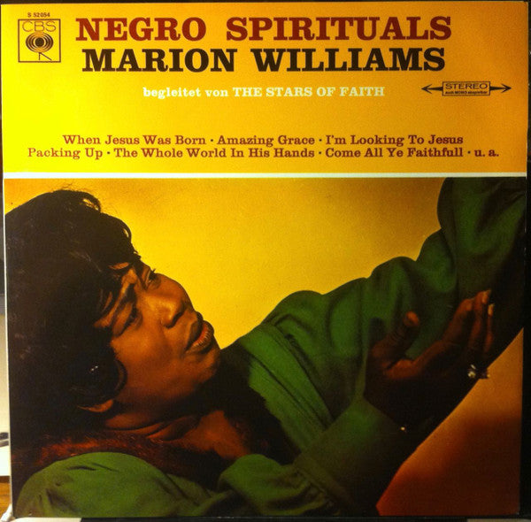 Marion Williams Begleitet Von The Stars Of Faith : Negro Spirituals (LP, Album, RE)