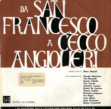 Carica l&#39;immagine nel visualizzatore di Gallery, Various : Da San Francesco a Cecco Angiolieri (LP, Comp)
