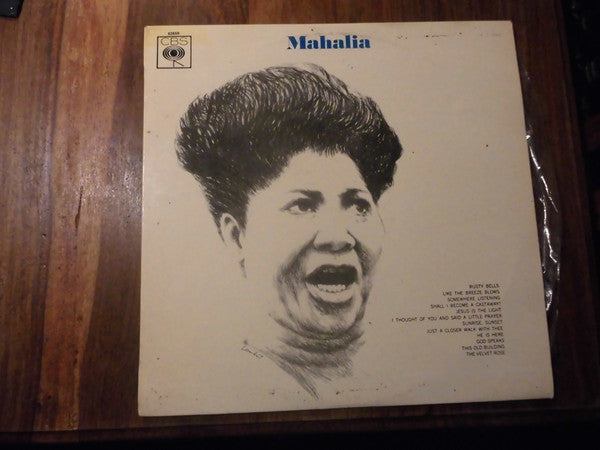 Mahalia Jackson : Mahalia Sings (LP)