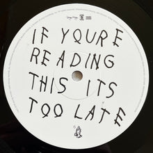 Carica l&#39;immagine nel visualizzatore di Gallery, Drake : If You&#39;re Reading This It&#39;s Too Late (2xLP, Mixtape)
