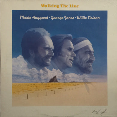 Merle Haggard / George Jones (2) / Willie Nelson : Walking The Line (LP, Comp)