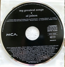 Carica l&#39;immagine nel visualizzatore di Gallery, Al Jolson : My Greatest Songs (CD, Comp)
