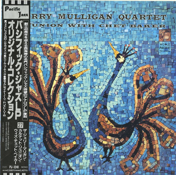 Gerry Mulligan Quartet : Reunion With Chet Baker (LP, Album, Mono, RE)