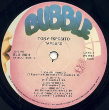 Carica l&#39;immagine nel visualizzatore di Gallery, Tony Esposito : Tamburo (LP, Album)
