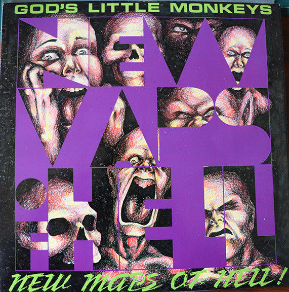 God's Little Monkeys : New Maps Of Hell (LP)